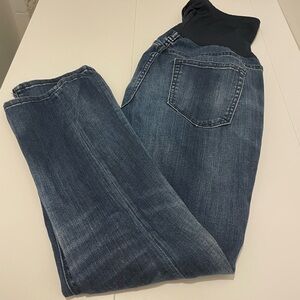 Gap Brand Maternity Girlfriend Jeans Size 28R Dark Wash